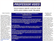 Tablet Screenshot of professorvideo.com